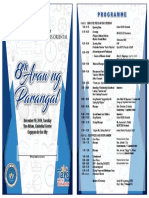 Programme 8th Araw NG Parangal PDF