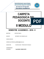 Carpeta Pedagogica - 2019 - Ii - Ii Modulo