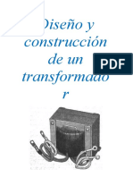 Diseño y Construcción de Un Transformador