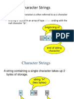 Character String in C, String Operations