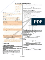 Oscillation Notes