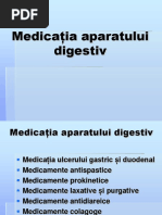 Medicatia Aparatului Digestiv