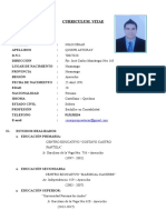 Curriculum Vitae Cesar