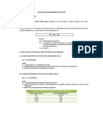 Requirimiento de Aire Llasa Ejercicio