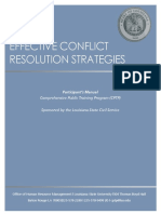 Effective Conflict Resolution Strategies