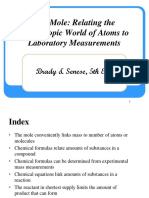 The Mole Relating The Microscopic World of Atoms