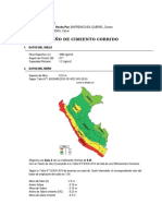 Cimiento Corrido Proyecto