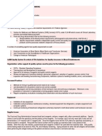 Quality Assurance in Blood Banking