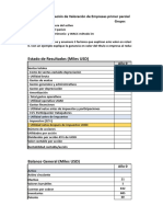 Examen de Simulación 1er Parcial Flujo Descontado Wacc