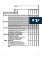 5S Workplace Scan Checklist