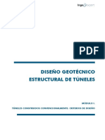 Diseño Geotecnico Estructural de Tuneles