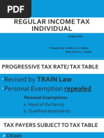 CHAPTER 14 Regular Income Tax Individual