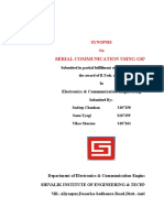 Serial Communication Using GSM