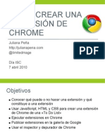 Creando Una Extensión de Chrome