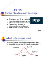 Ch15 Capital Structure and Leverage-1