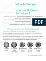 Modelos Atómicos - Metales - No Metales - Metaloides y Elementos Quimicos y Configuracion Electronica PDF