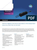 Datasheet Xitanium Dim 100W 1.05A 1 10V 230V I165C 929001425680 PDF