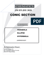 Conic Section Sheet PDF