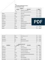 Relação de Turbina, Conj, Eixo e Rotor PDF