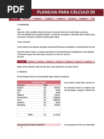 Planilha Calculo de Preco Geleias Lucrativas