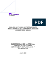 Informe Tecnico - Barra Kenko 115KV