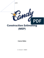 C205 - Candy Estimating - MEP - Rev 1.1 - 09-2011-GJ