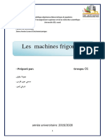 Les Machines Frigorifique