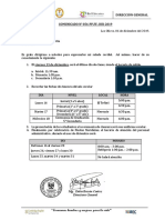 Comunicado #056 - Clausura Del Año Escolar