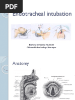 Endotracheal Intubation