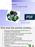 Ewaste Recycling