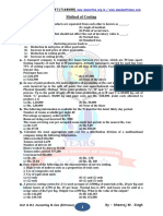 Cost Accounting Method of Costing PDF