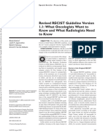 Recist Criteria - Respon Solid Tumor Pada Terapi