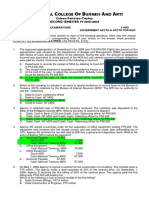 Acctg 13-07 Acctg For Governmental NGO With Answers