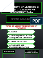 Assessment of Learning 2 Report