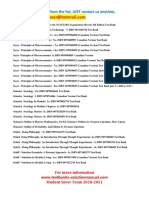 FUll List Test Bank and Solution Manual 2020-2021 (Student Saver Team) - Part 9