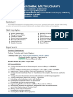 Nagaraj Testing and Commissioning Engineer CV PDF