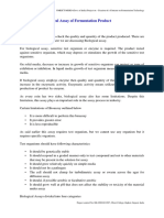 17-31-ET-V1-S1 l-31 Theory Biological Assay of Fermentation Products