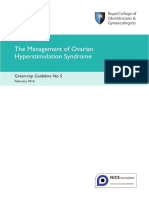 The Management of Ovarian Hyperstimulation Syndrome