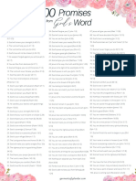 100 Promises Printable