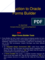 Introduction To Oracle Forms Builder