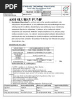 08-SOP of ASH SLURRY PUMP