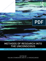 Methods of Research Into The Unconscious