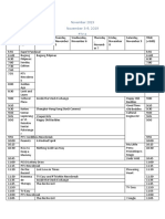 PTV-4 Program Schedule (November 2019-February 2020)