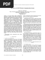 The Survey of GSM Wireless Communication System