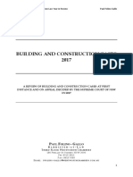 Construction Cases 2017