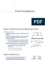 Machine Foundation Analysis