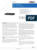 DHI-NVR4216 4232-16P-4KS2 Datasheet 20180224