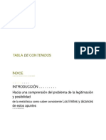 Tabla de Contenidos