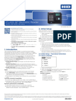 PLT 02550 A.4 Iclass Se Bio Reader User Guide