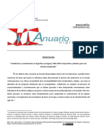 Catolicismo y Secularizacion en Argentin PDF